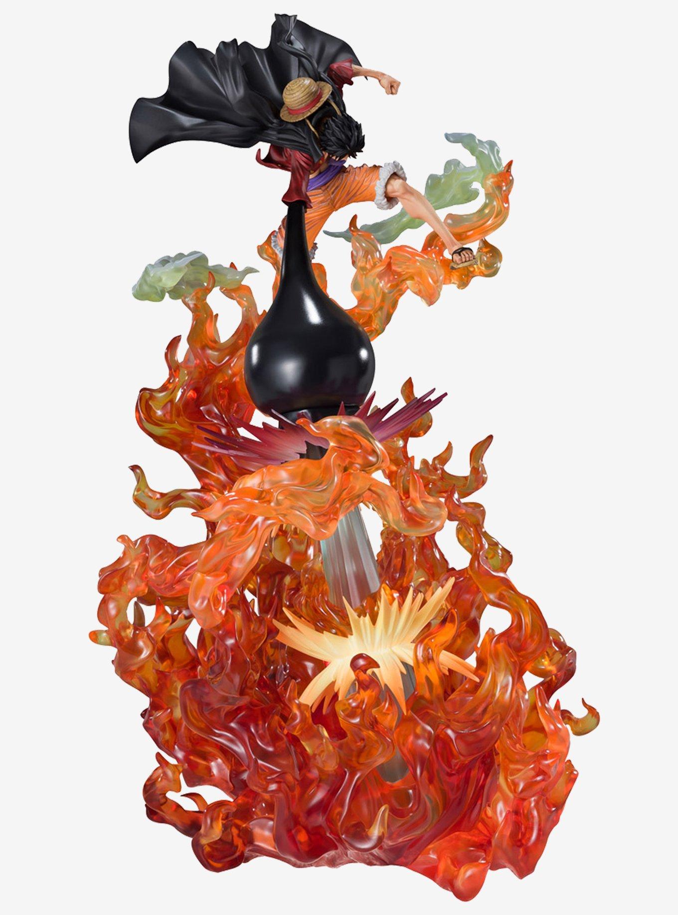 Bandai Spirits One Piece FiguartsZERO Monkey D. Luffy Red Roc (Extra Battle Spectacle) Figure, , hi-res