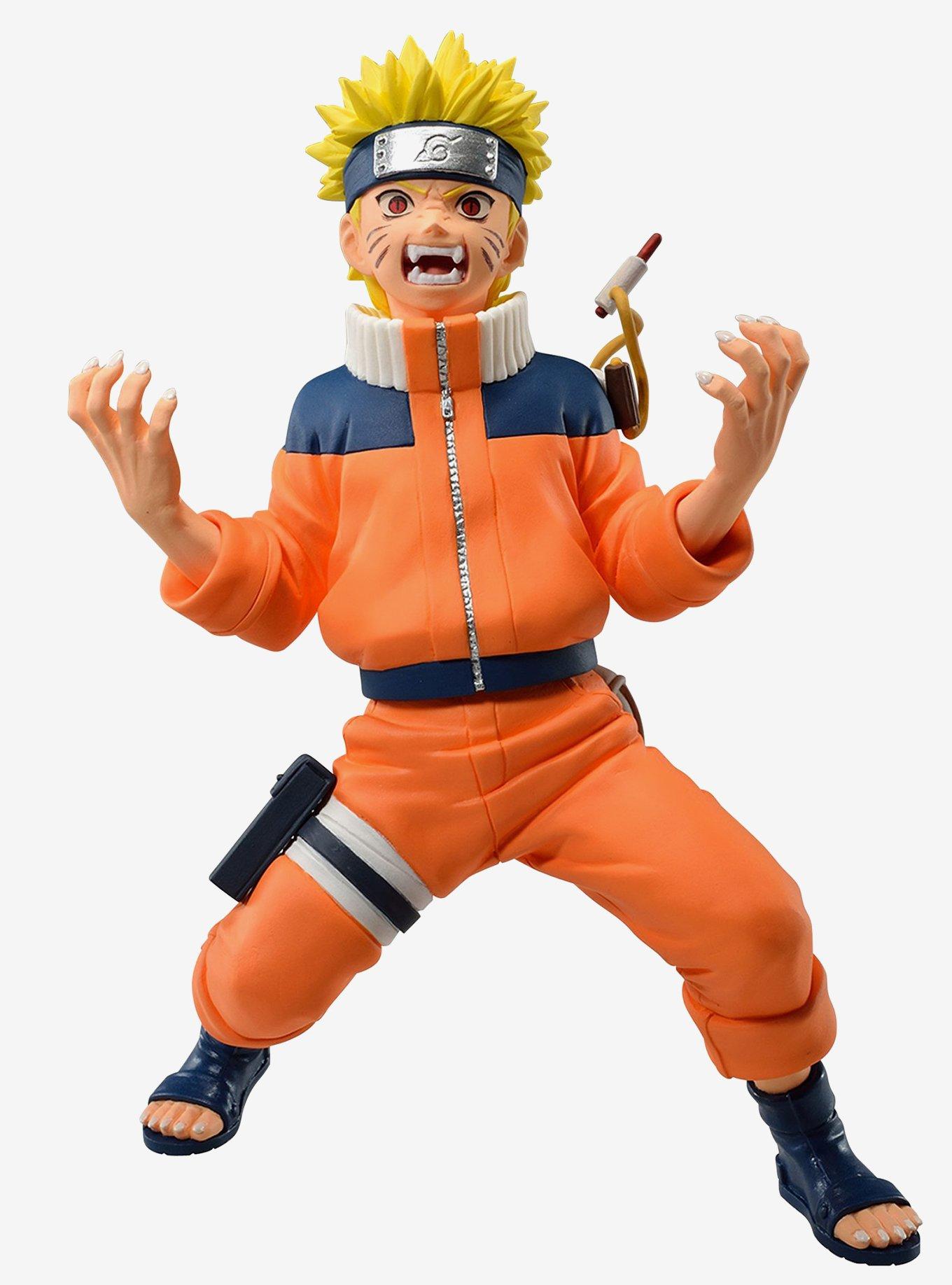 Banpresto Naruto Shippuden Vibration Stars Naruto Uzumaki II Figure, , hi-res