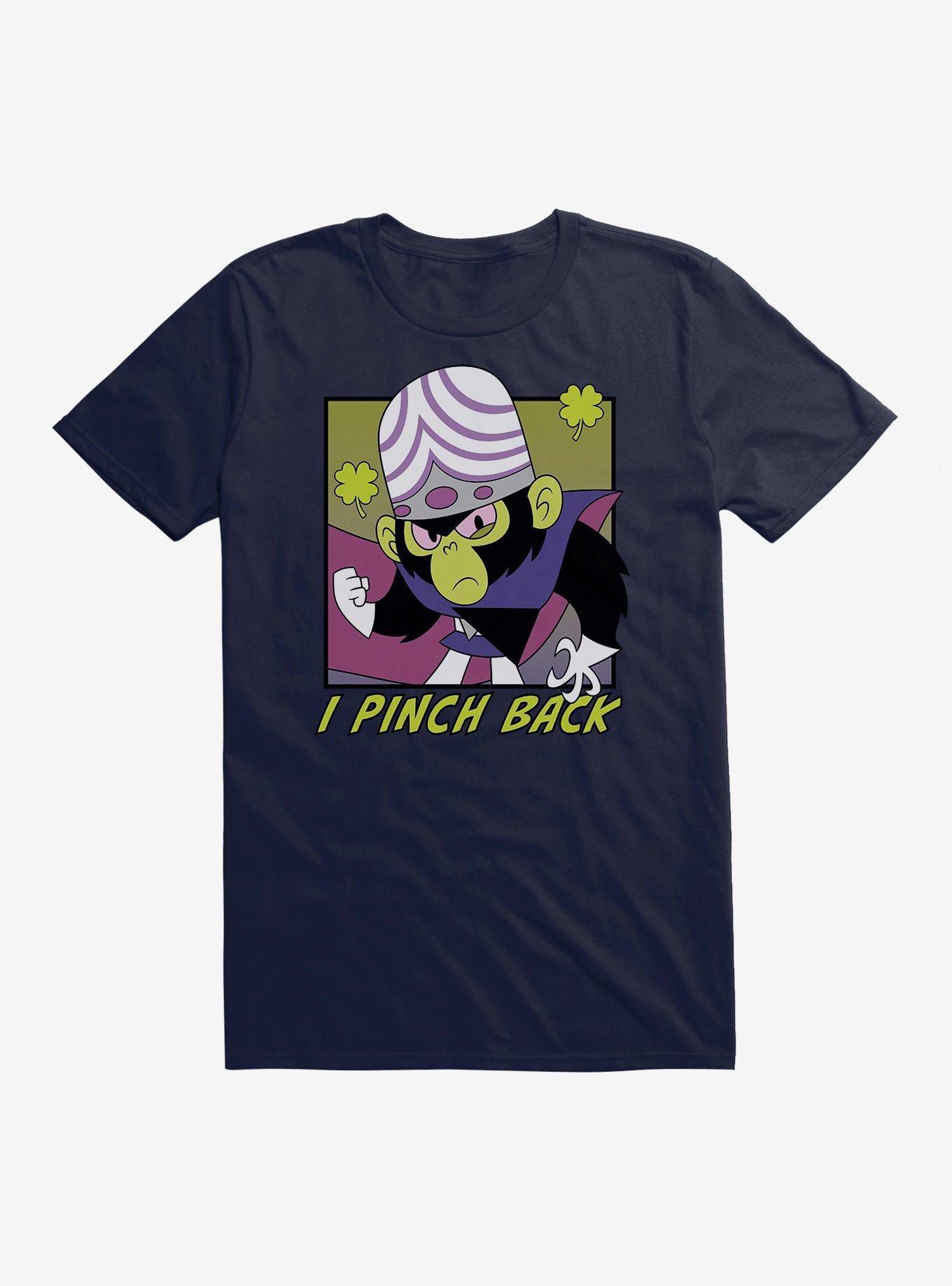 Powerpuff Girls Mojo Jojo I Pinch Back T-Shirt, NAVY, hi-res