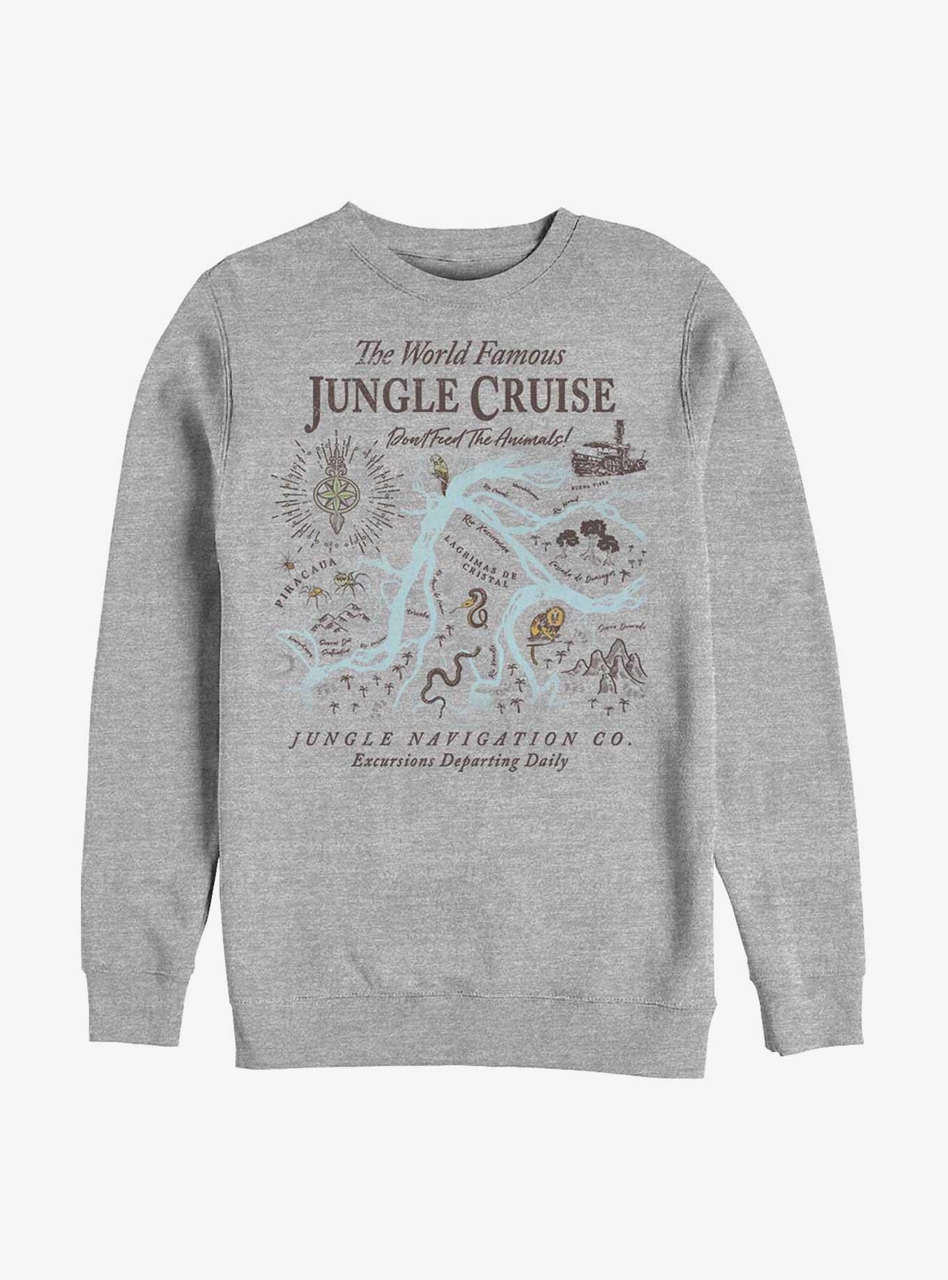 Disney Jungle Cruise Map Sweatshirt, , hi-res