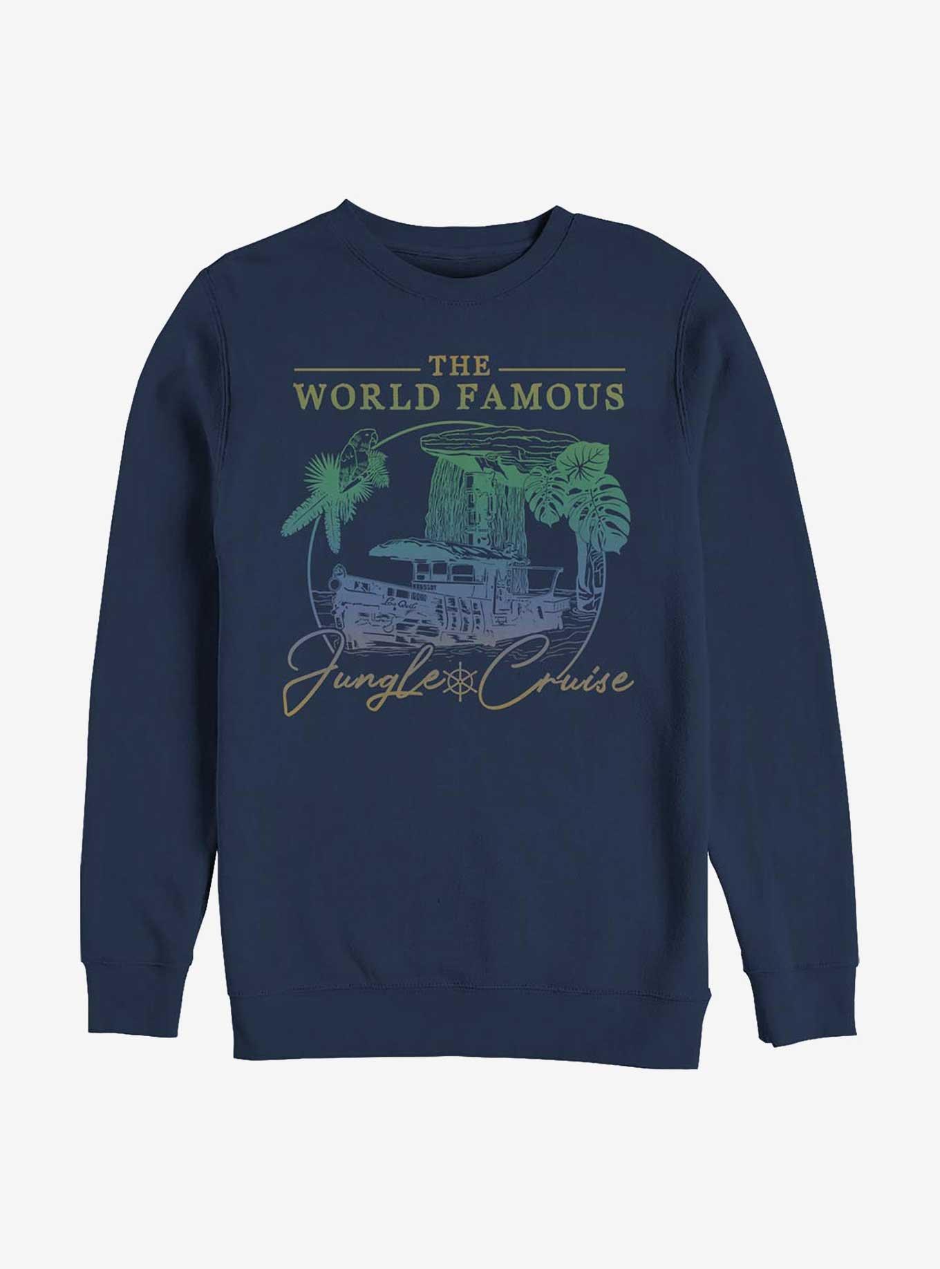 Disney Jungle Cruise World Famous Sweatshirt, NAVY, hi-res