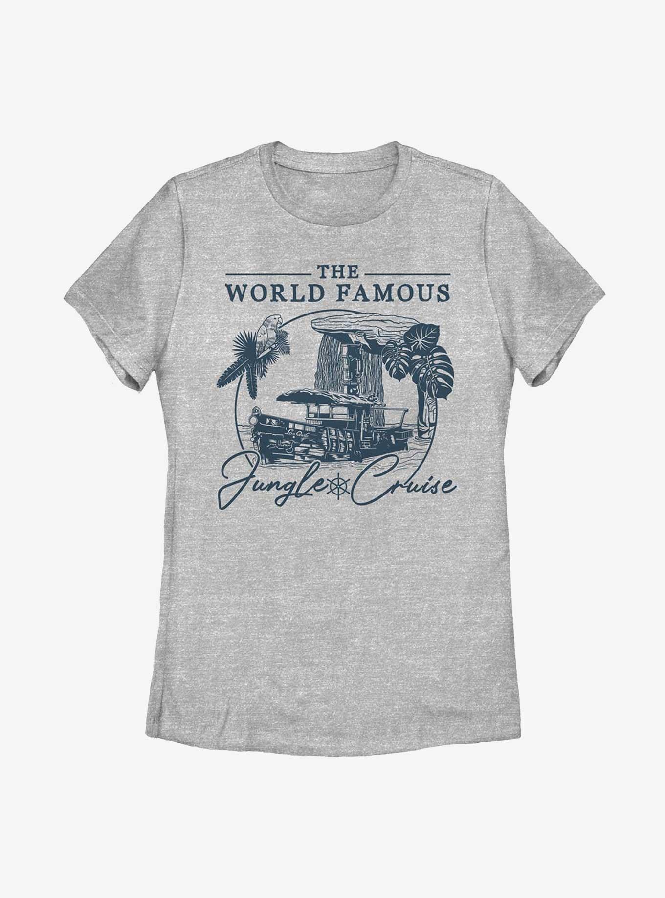 Disney Jungle Cruise World Famous Womens T-Shirt, ATH HTR, hi-res