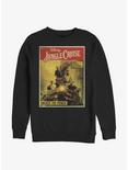 Disney Jungle Cruise Vintage Poster Sweatshirt, BLACK, hi-res