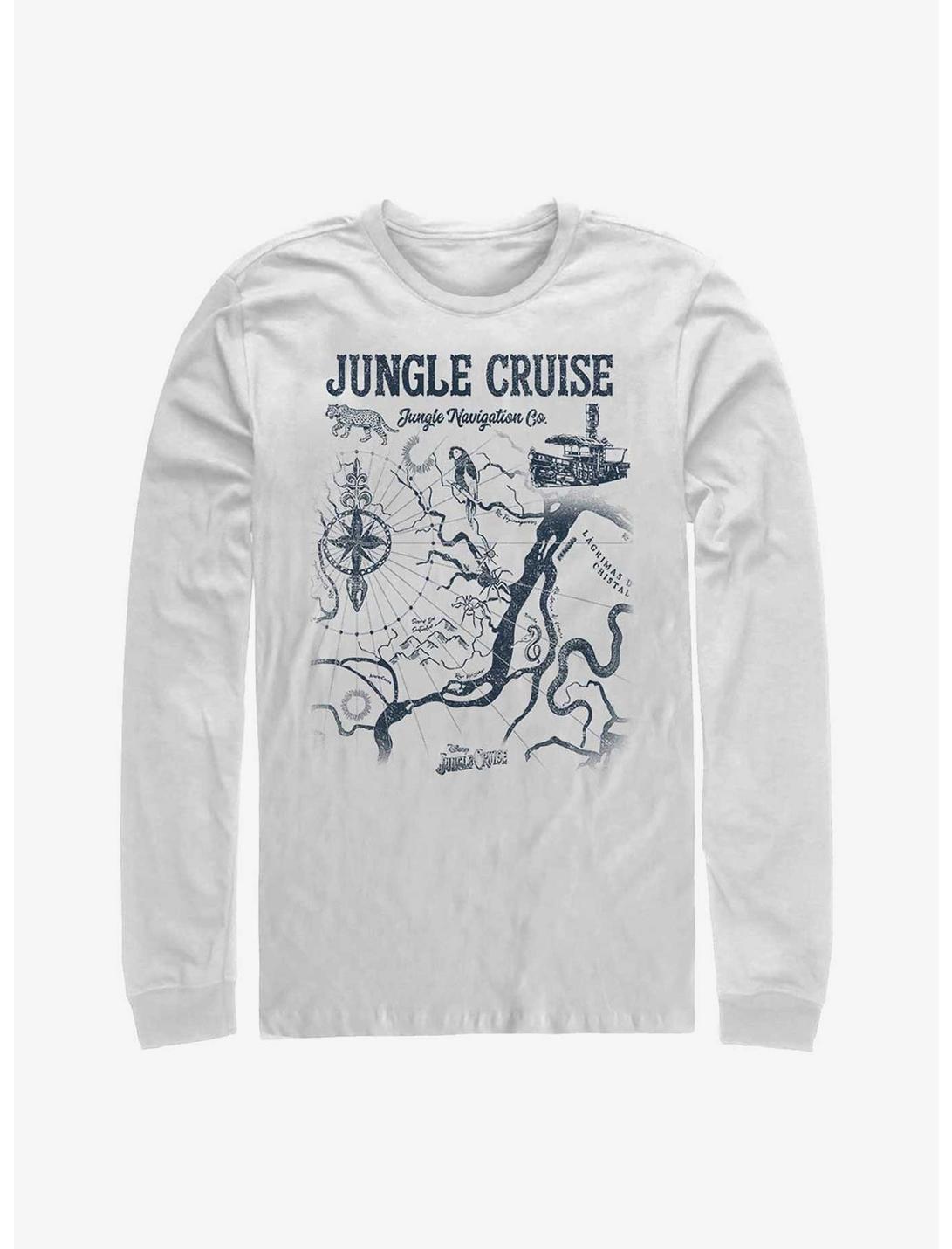 Disney Jungle Cruise Navigation Co. Long-Sleeve T-Shirt, WHITE, hi-res