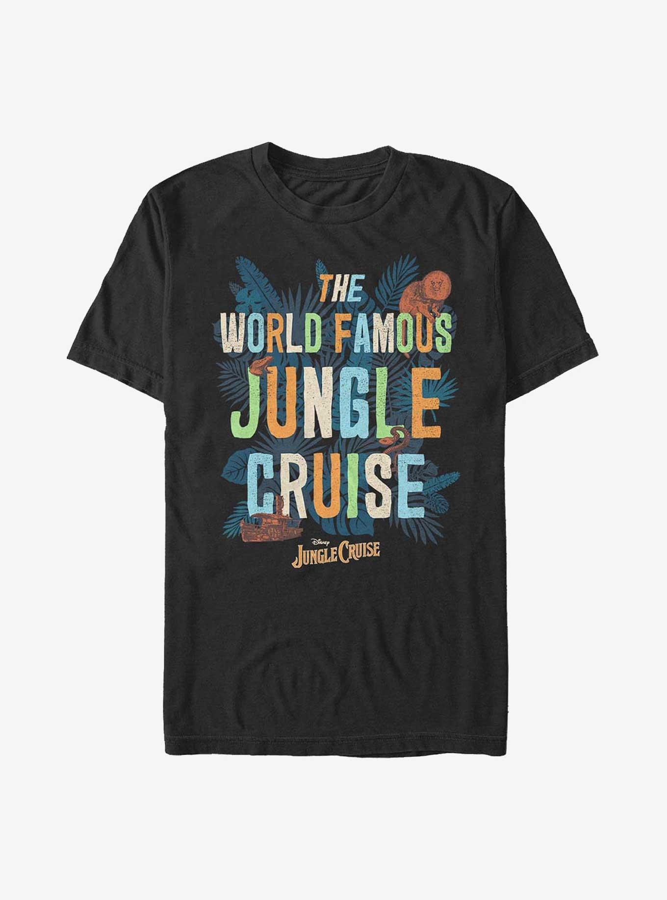 Disney Jungle Cruise The World Famous T-Shirt, BLACK, hi-res