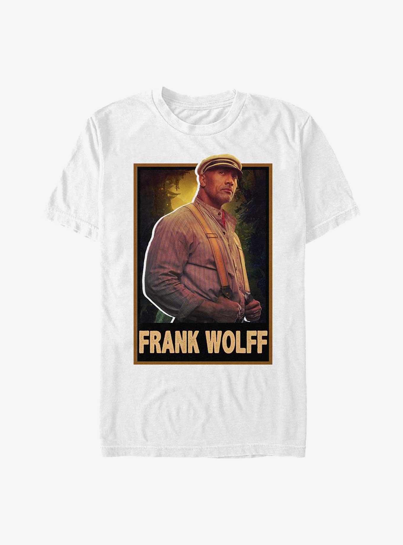 Disney Jungle Cruise Frank Wolff Hero Shot T-Shirt, WHITE, hi-res