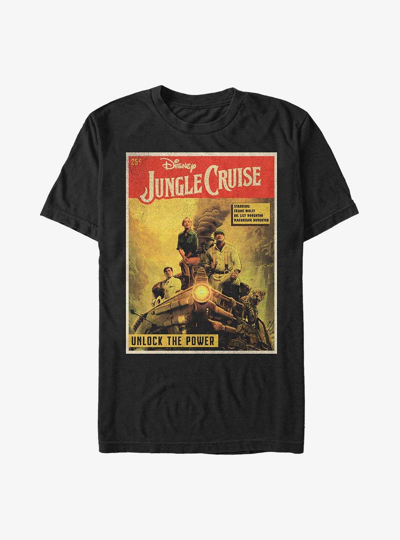Disney Jungle Cruise Vintage Poster T-Shirt, , hi-res