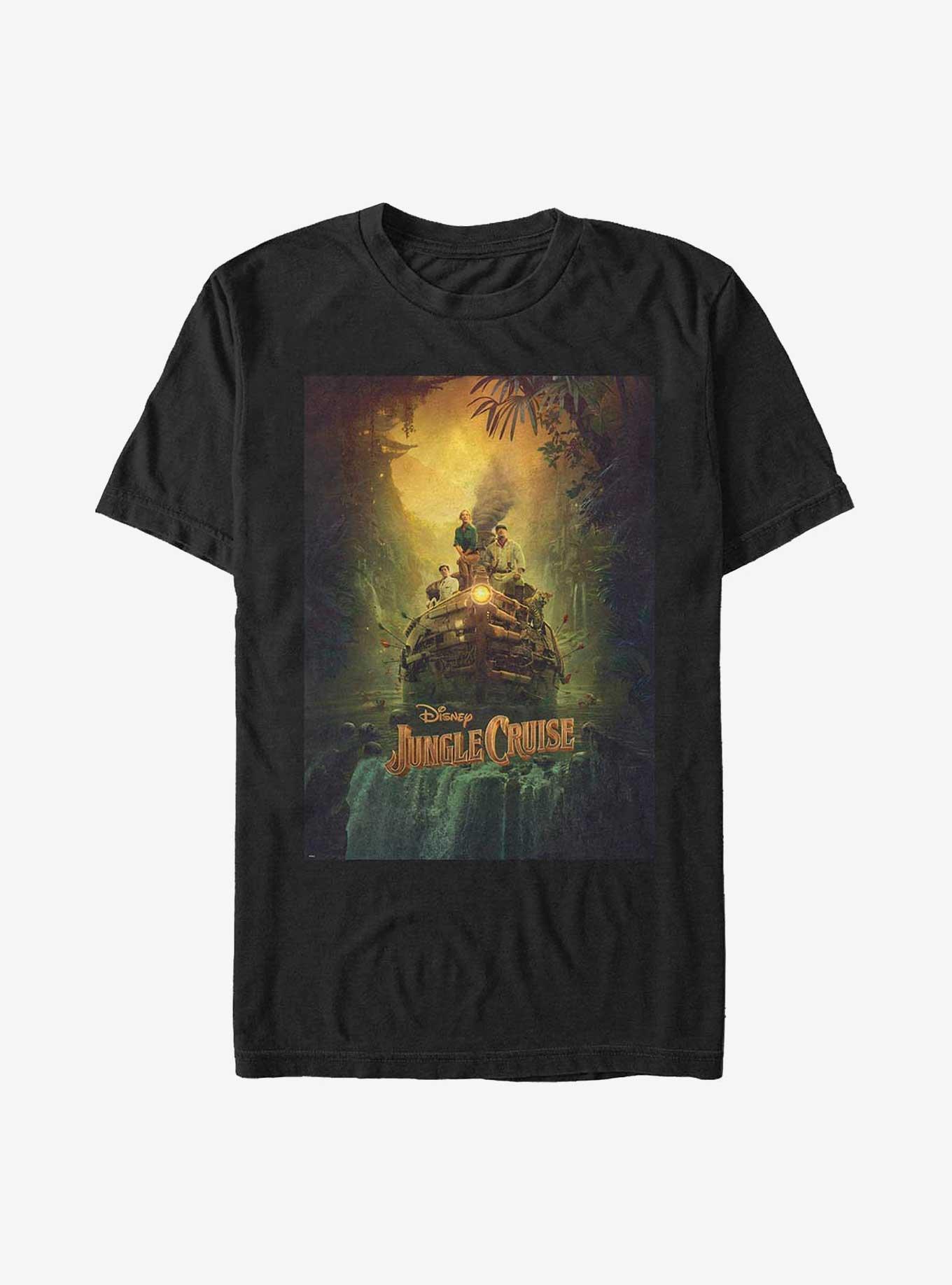 Disney Jungle Cruise Poster T-Shirt, BLACK, hi-res