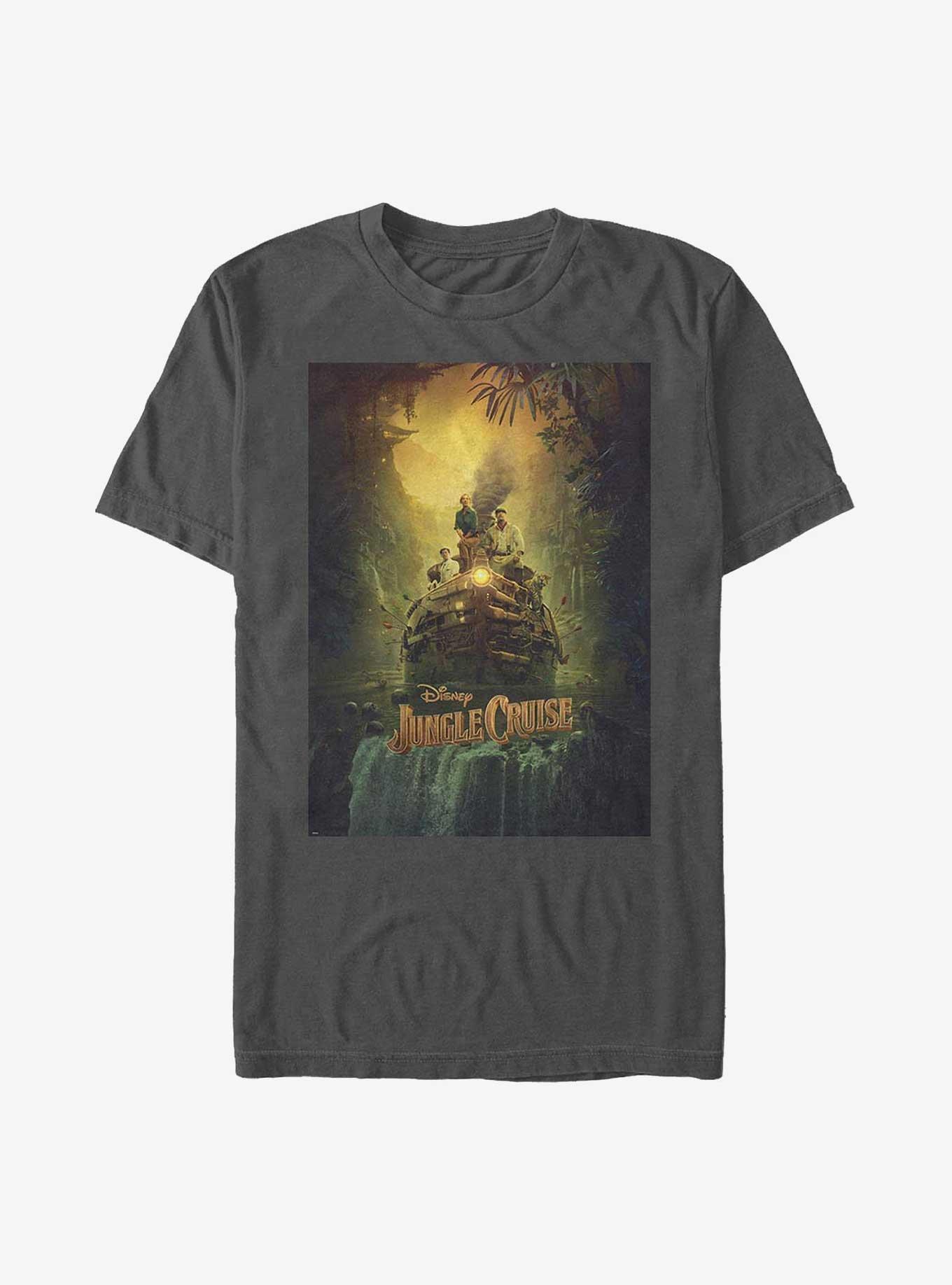 Disney Jungle Cruise Poster T-Shirt, CHARCOAL, hi-res