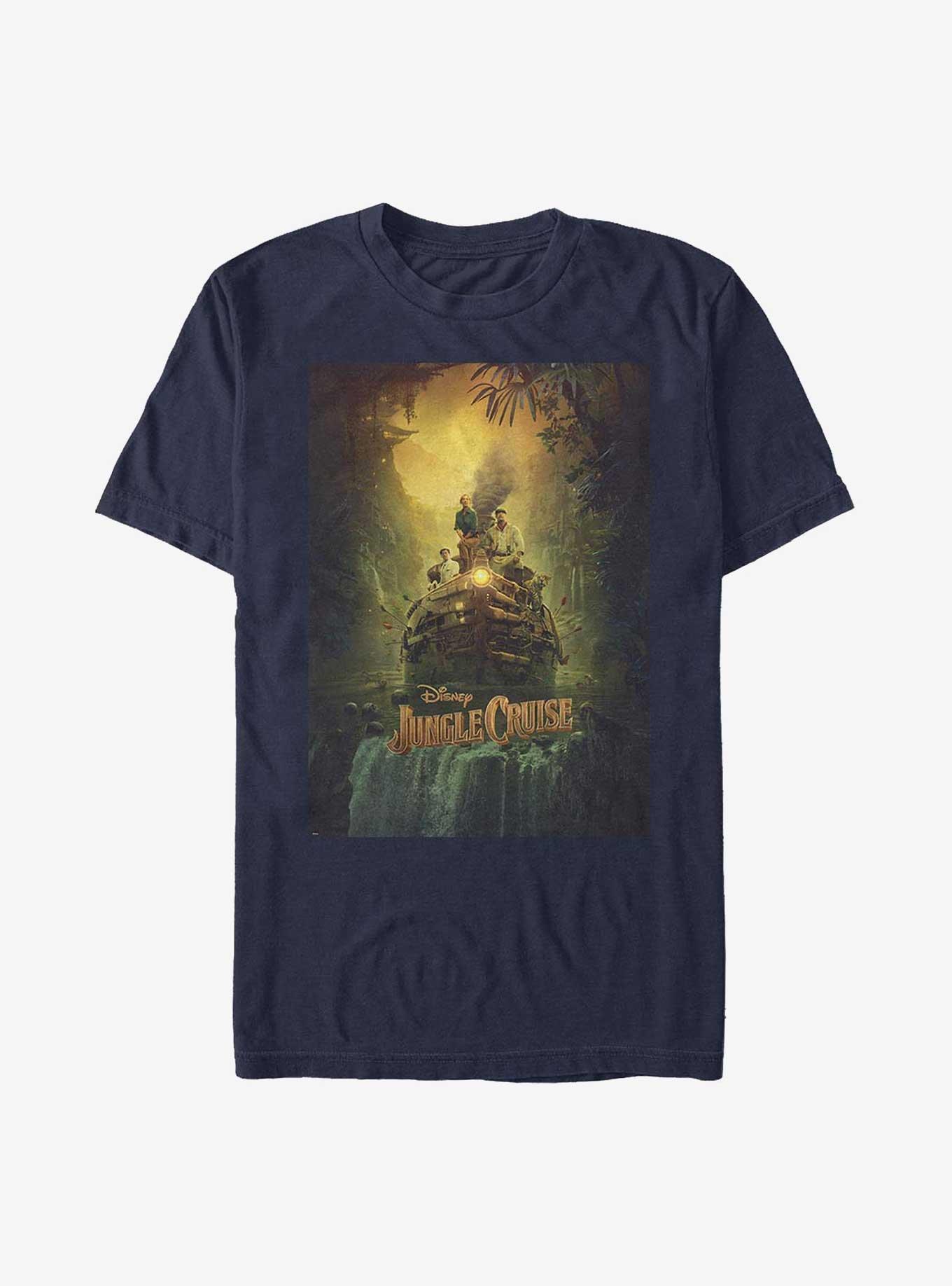 Disney Jungle Cruise Poster T-Shirt, NAVY, hi-res