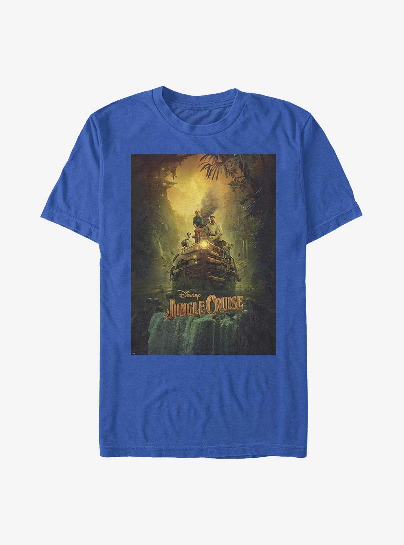 Disney Jungle Cruise Poster T-Shirt, ROYAL, hi-res