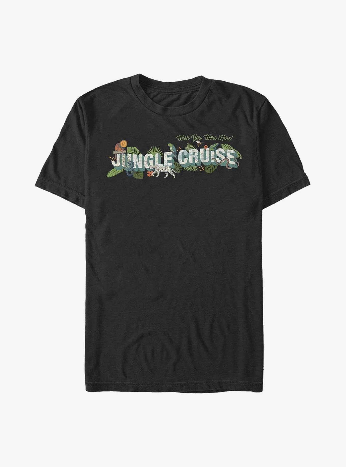 Disney Jungle Cruise Wish You Were Here Postcard T-Shirt, , hi-res