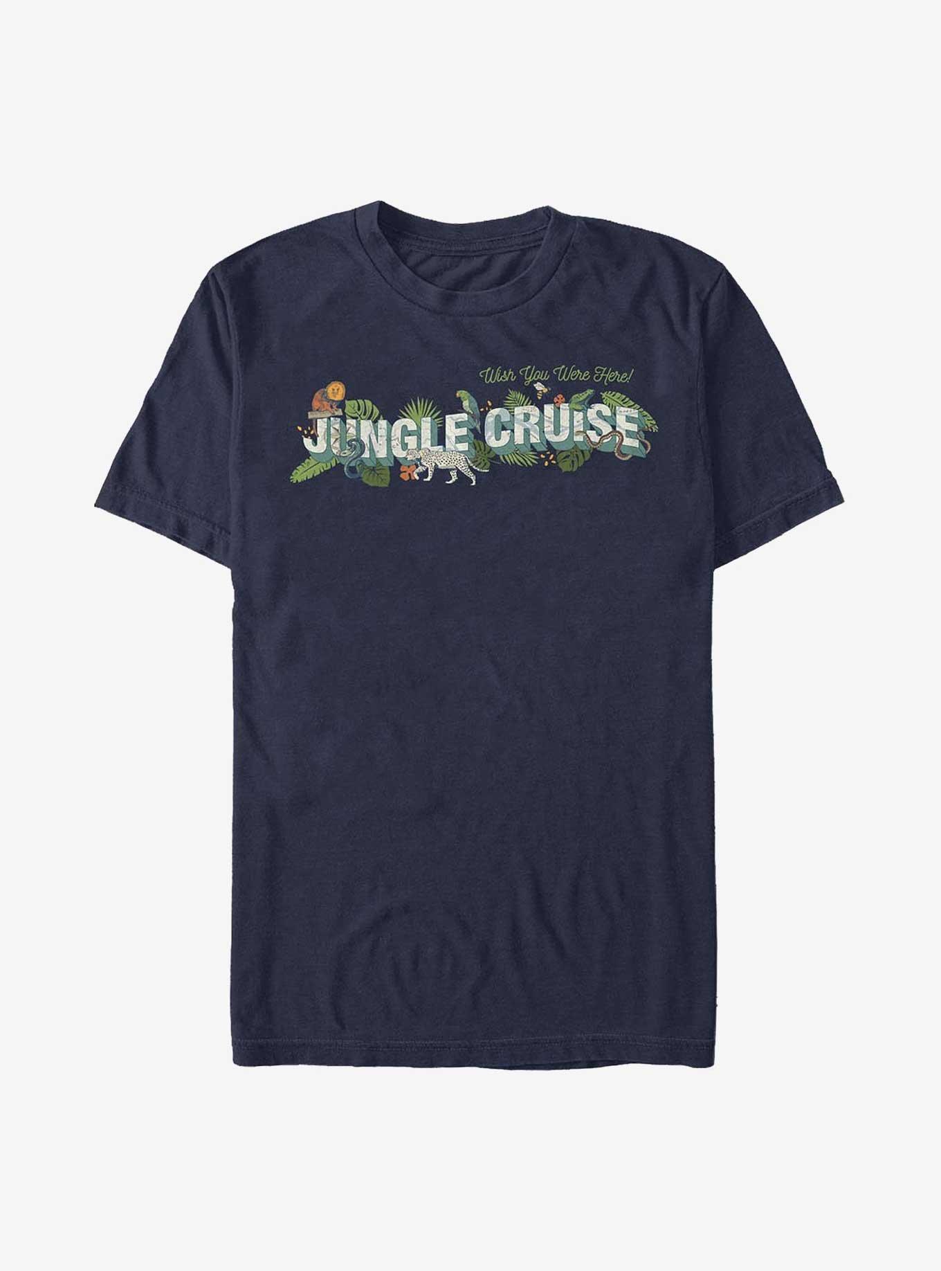 Disney Jungle Cruise Wish You Were Here Postcard T-Shirt, , hi-res