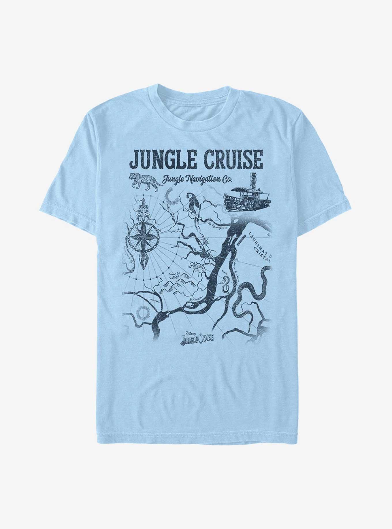 Disney Jungle Cruise Navigation Co. T-Shirt, LT BLUE, hi-res