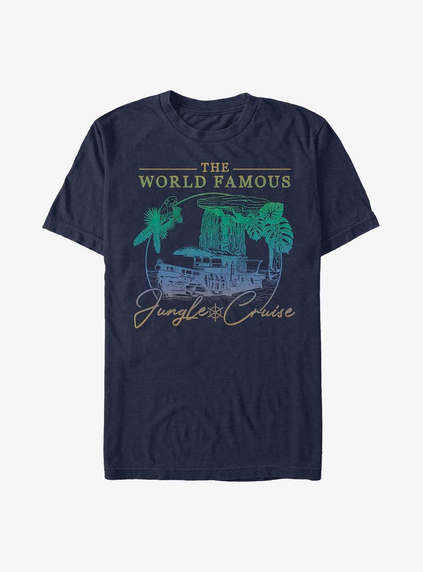 Disney Jungle Cruise World Famous T-Shirt, NAVY, hi-res