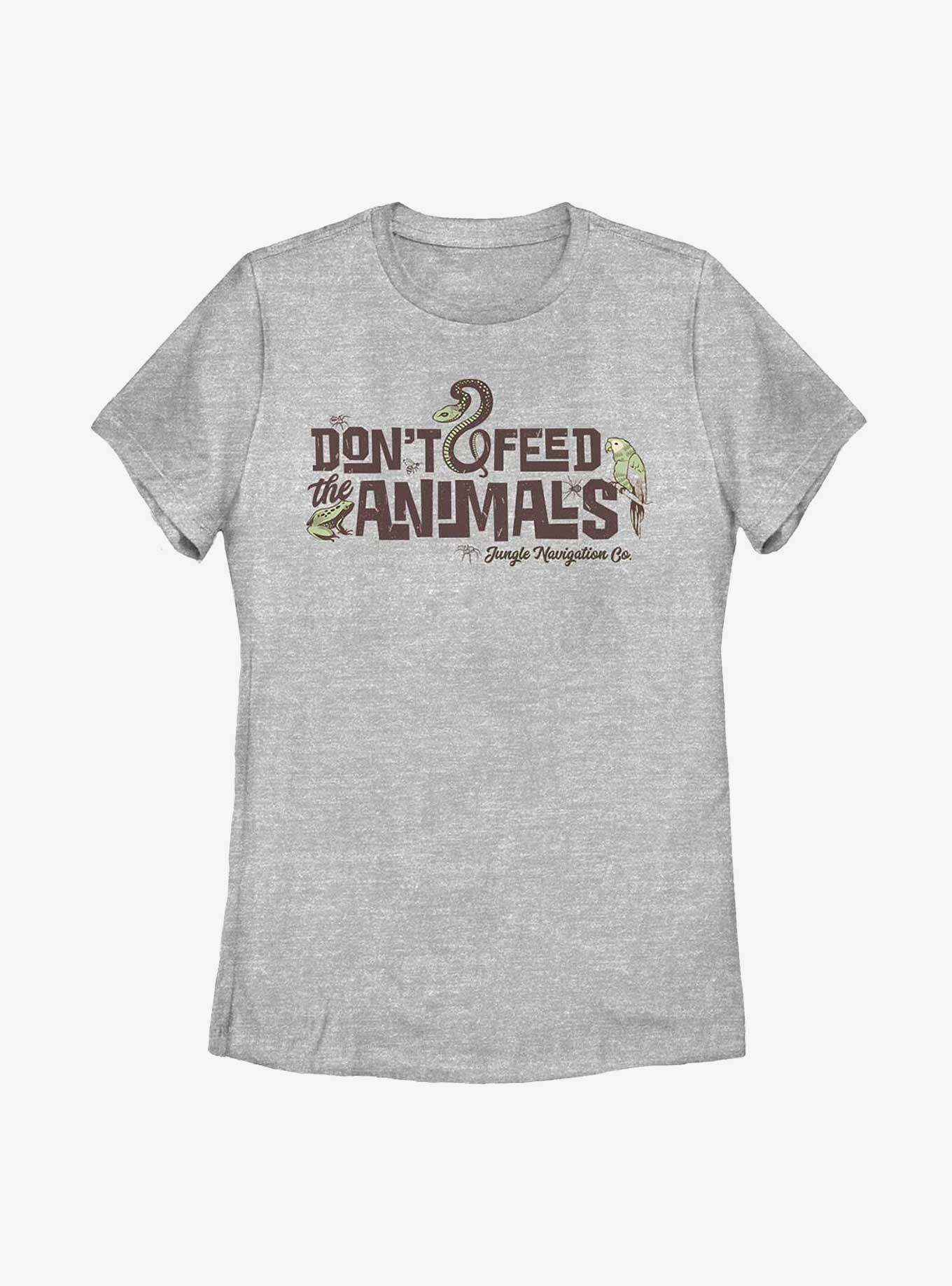 Disney Jungle Cruise Don't Feed Animals Womens T-Shirt, ATH HTR, hi-res