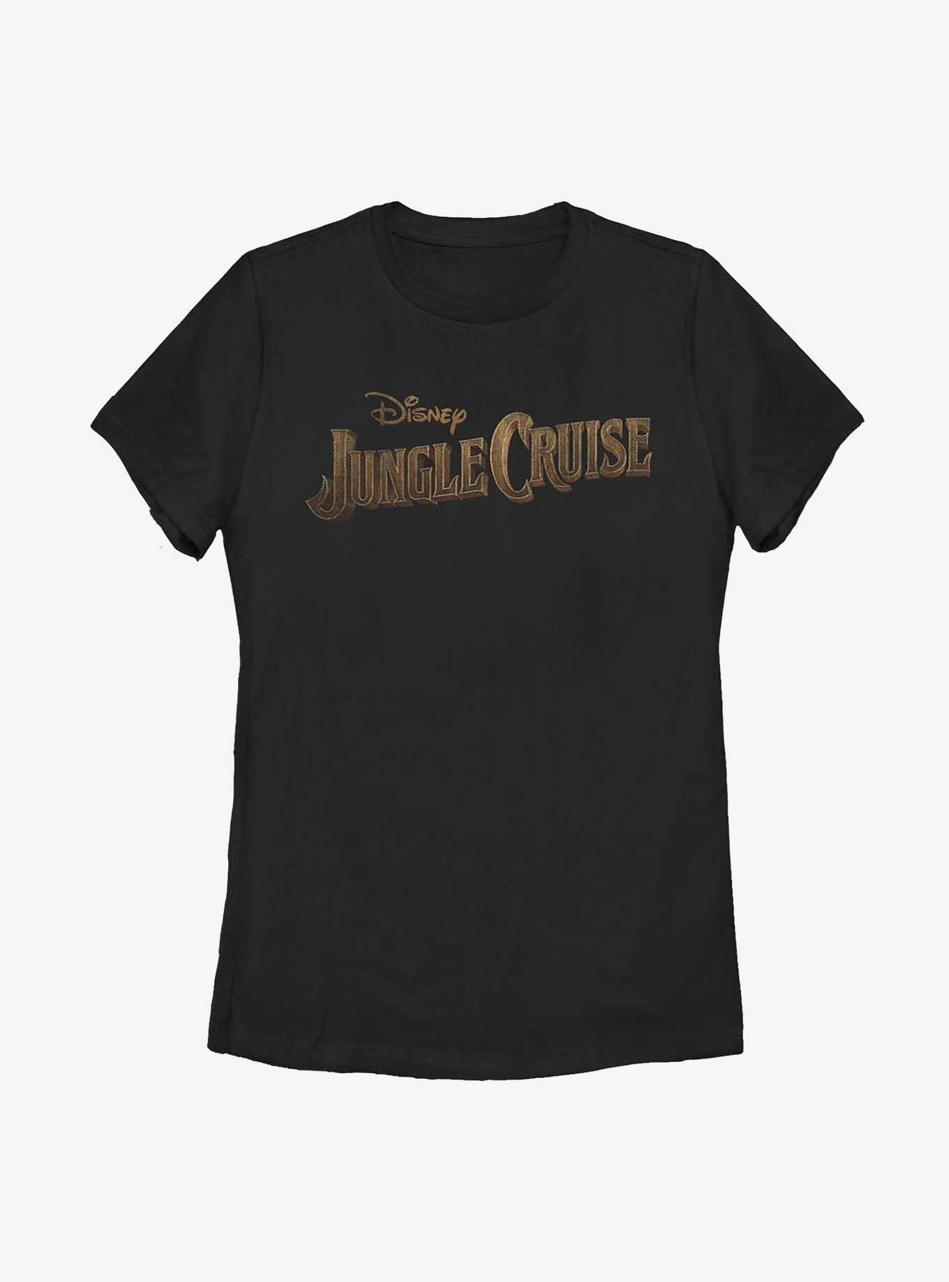 Disney Jungle Cruise Logo Womens T-Shirt, BLACK, hi-res