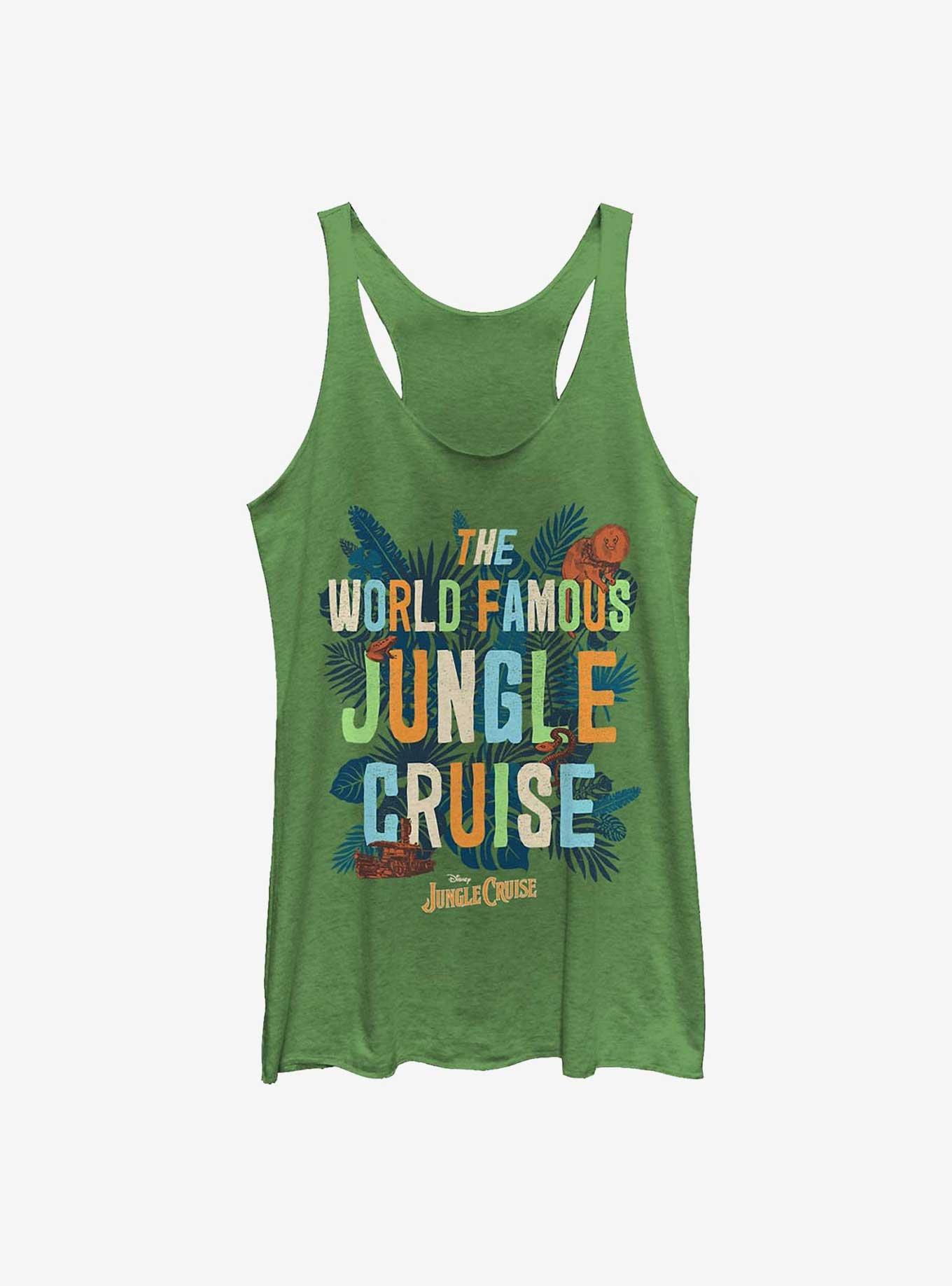 Disney Jungle Cruise The World Famous Womens Tank Top, ENVY, hi-res