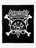 Aggretsuko Heavy Metal Silk Touch Throw Blanket, , hi-res