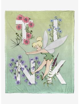 Disney Tinker Bell Botanical Pixie Throw Blanket, , hi-res