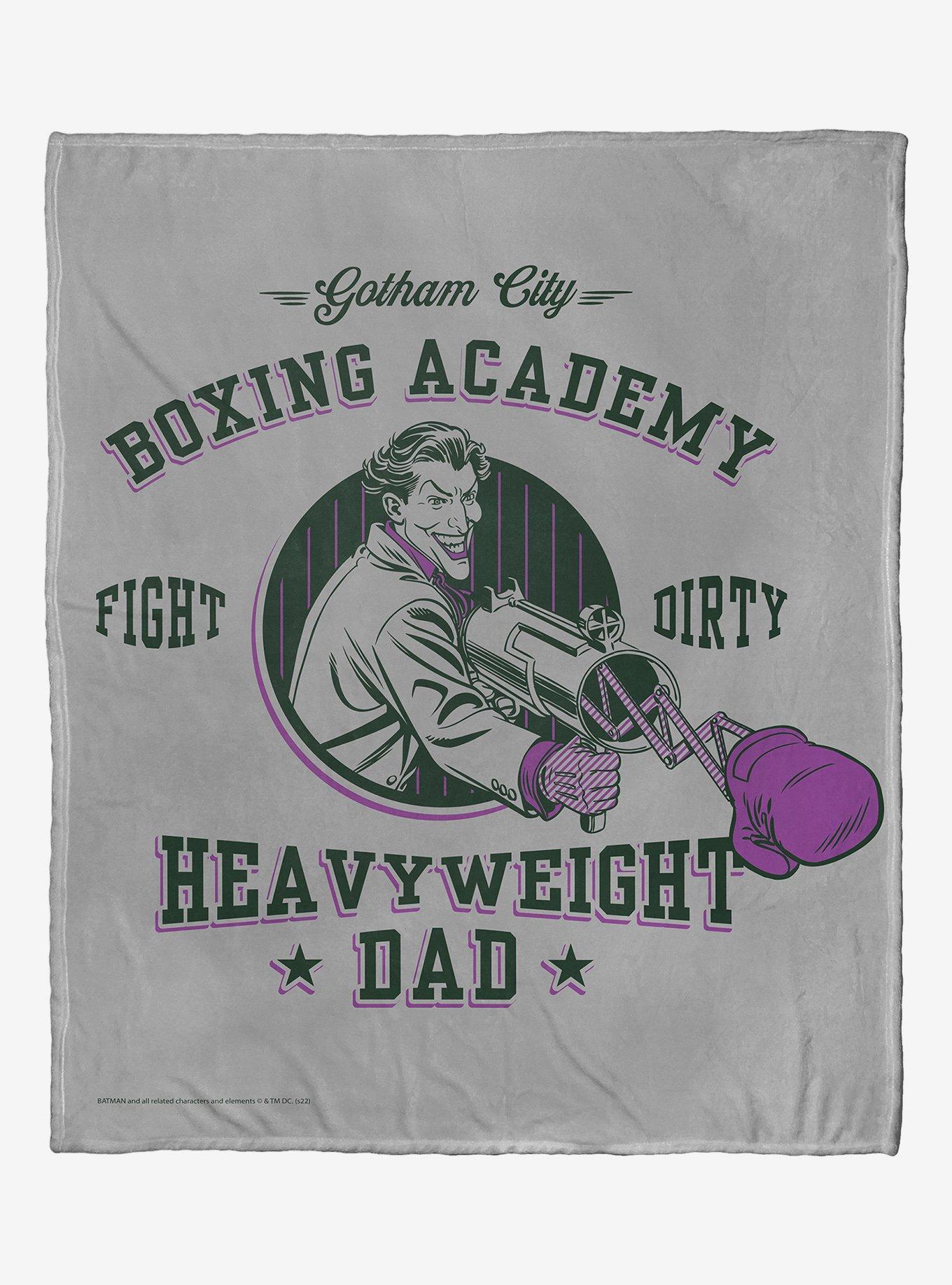 DC Comics Batman Heavyweight Champ Dad Blanket, , hi-res