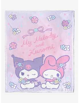 My Melody Pastel Pals Silk Touch Throw Blanket, , hi-res