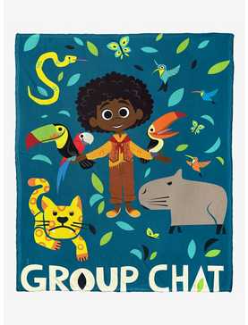 Disney Encanto Group Chat Silk Touch Throw Blanket, , hi-res
