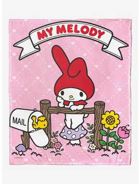My Melody You Got Mail Silk Touch Throw Blanket, , hi-res