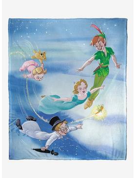 Disney Peter Pan Golden Book Peter Throw Blanket, , hi-res