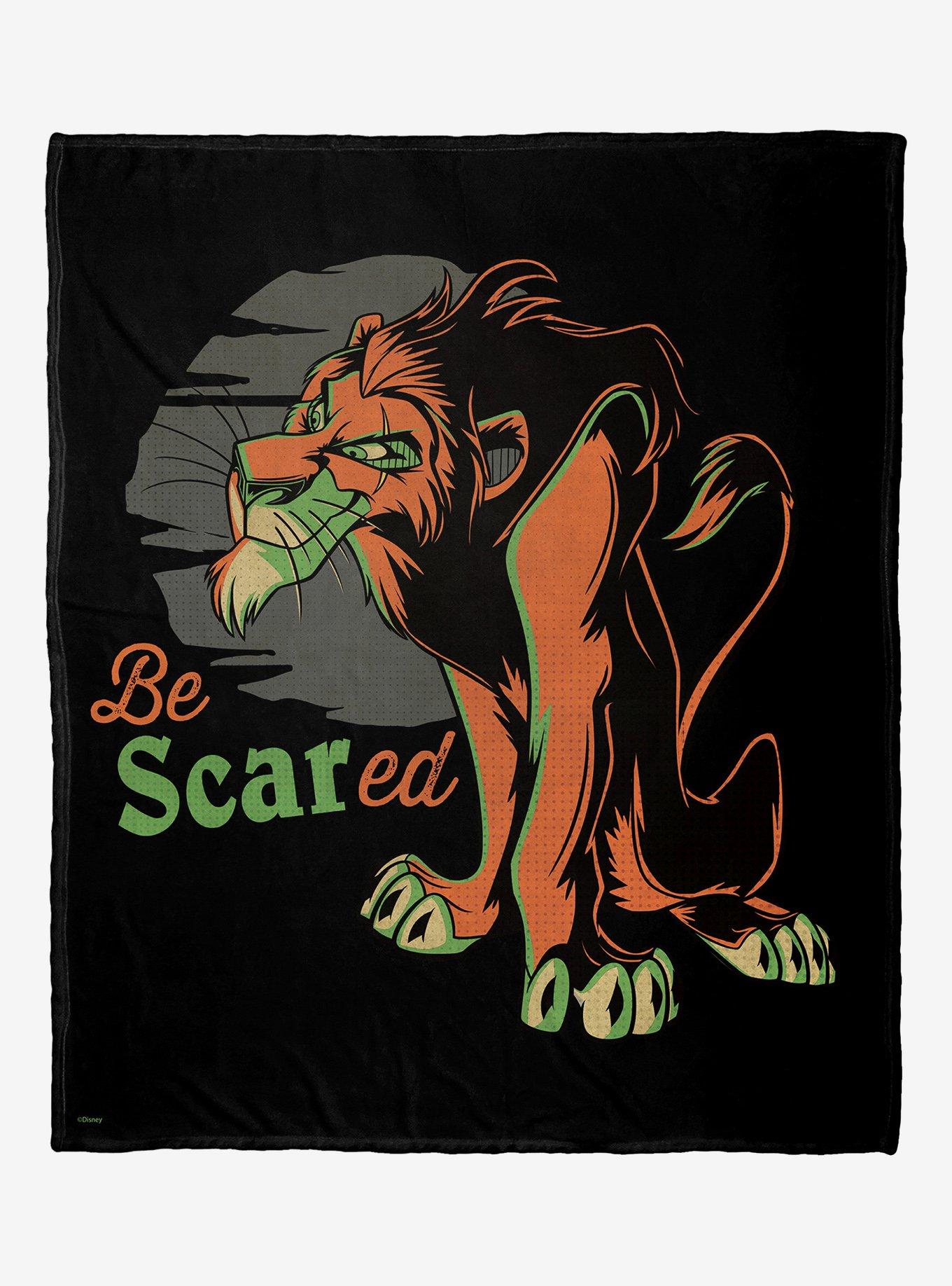 Disney Villains Be Scared Silk Touch Throw Blanket, , hi-res