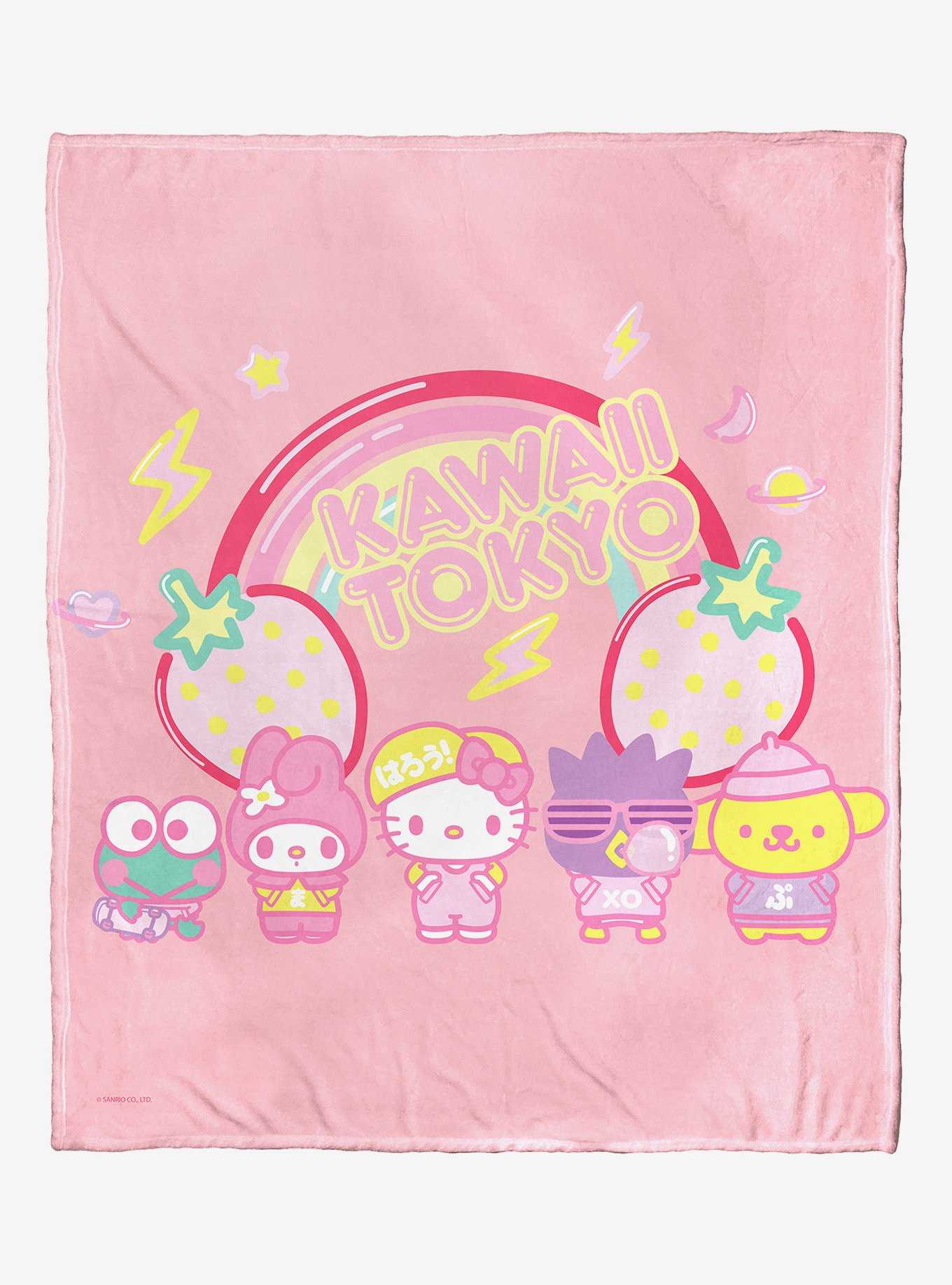 Sanrio Hello Kitty Fashion Friends Throw Blanket, , hi-res