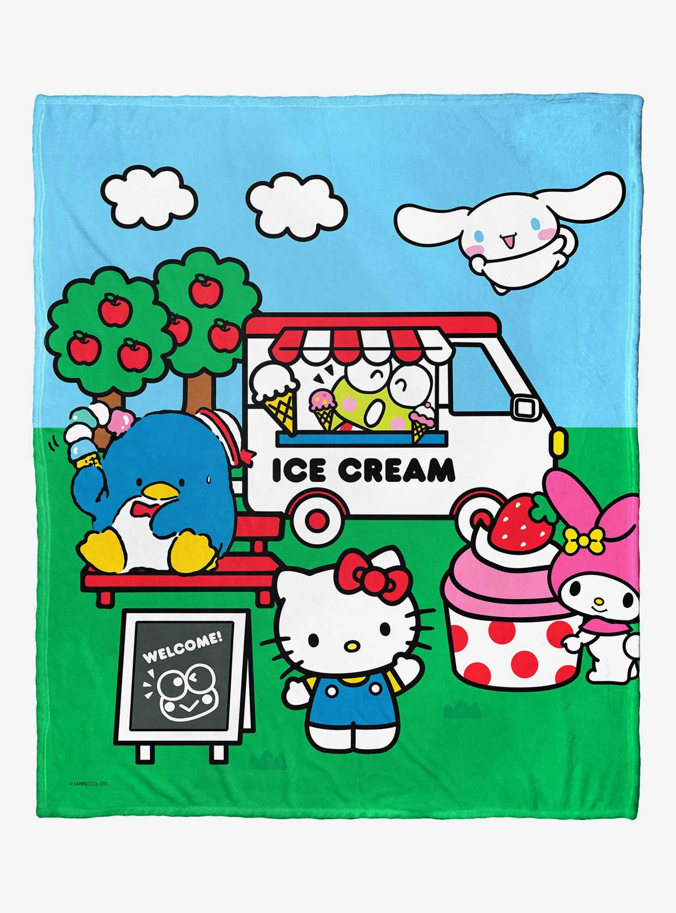 Sanrio Hello Kitty Sweet Spring Treats Blanket, , hi-res