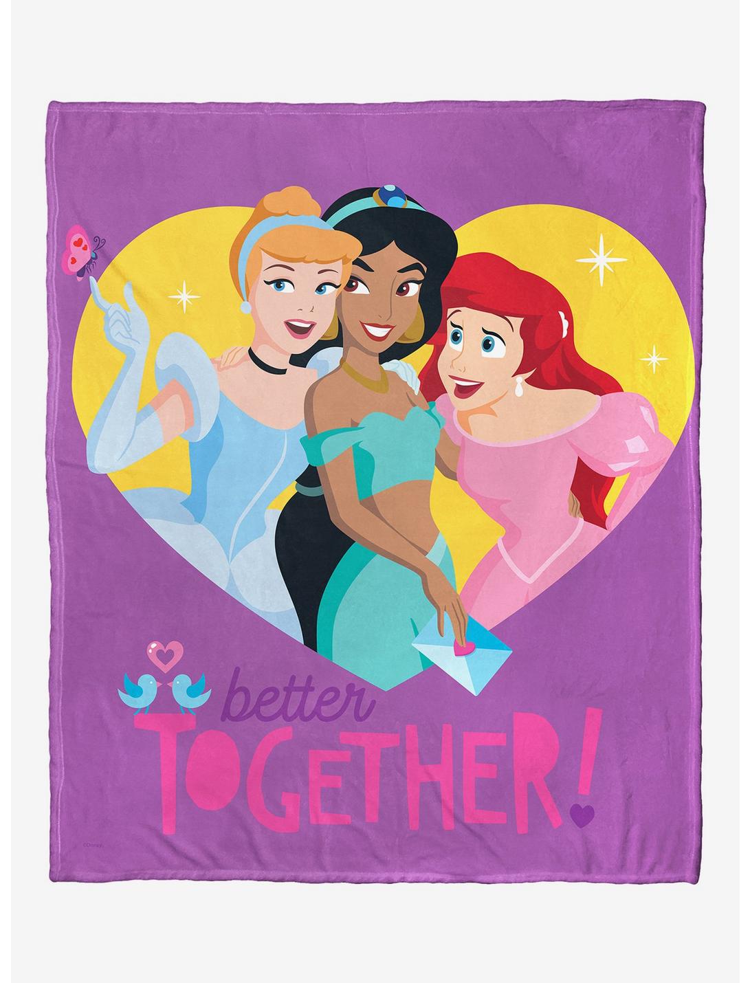Disney Princesses Better Together Throw Blanket, , hi-res