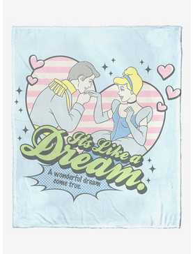Disney Cinderella Like A Dream Come True Throw Blanket, , hi-res