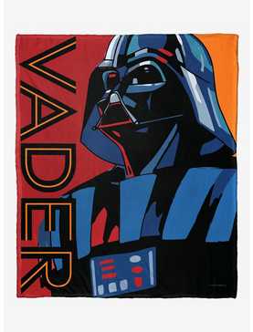 Star Wars Pop Art Vader Silk Touch Throw Blanket, , hi-res