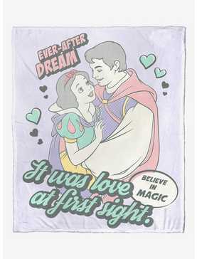 Disney Snow White Love At First Sight Throw Blanket, , hi-res