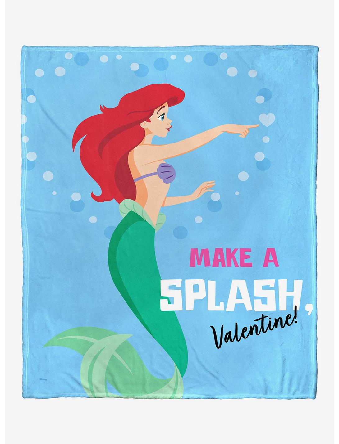 Disney The Little Mermaid Ariel Make A Splash Throw Blanket, , hi-res