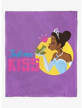 Disney The Princess And The Frog Tiana One Kiss Throw Blanket, , hi-res