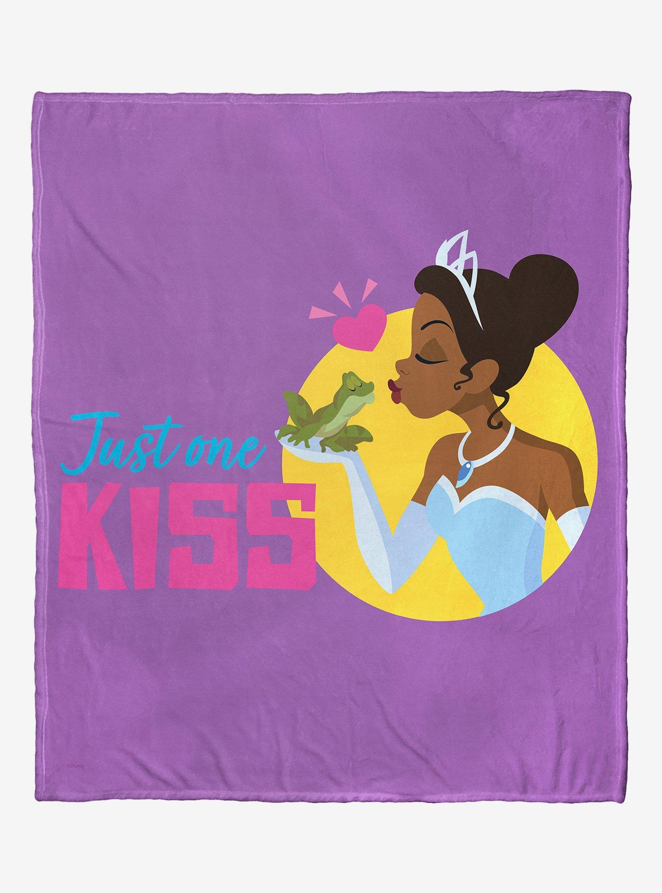 Disney The Princess And The Frog Tiana One Kiss Throw Blanket, , hi-res