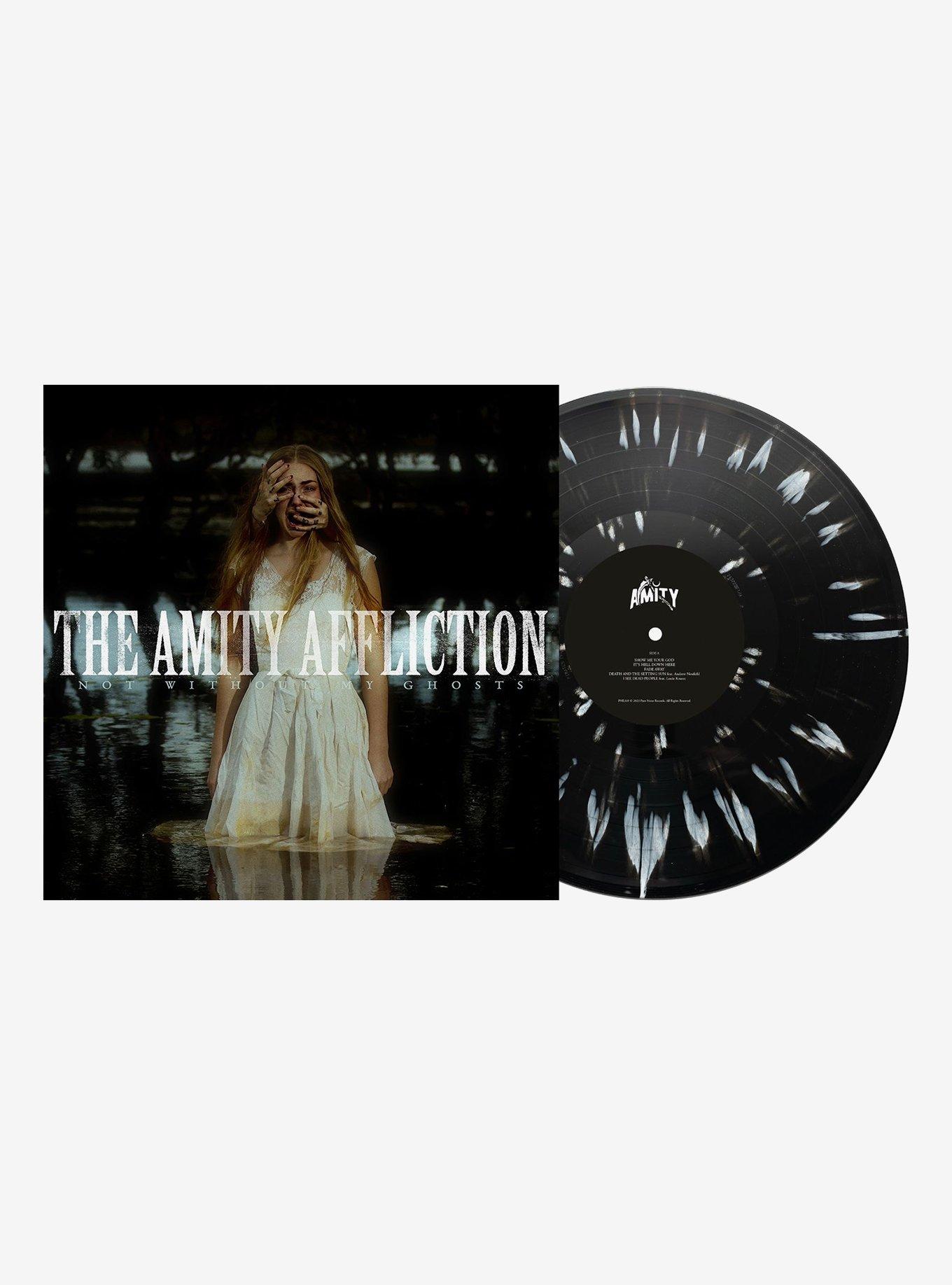 The Amity Affliction - Not Without My Ghosts (Black & White Splatter) Vinyl LP Hot Topic Exclusive, , hi-res