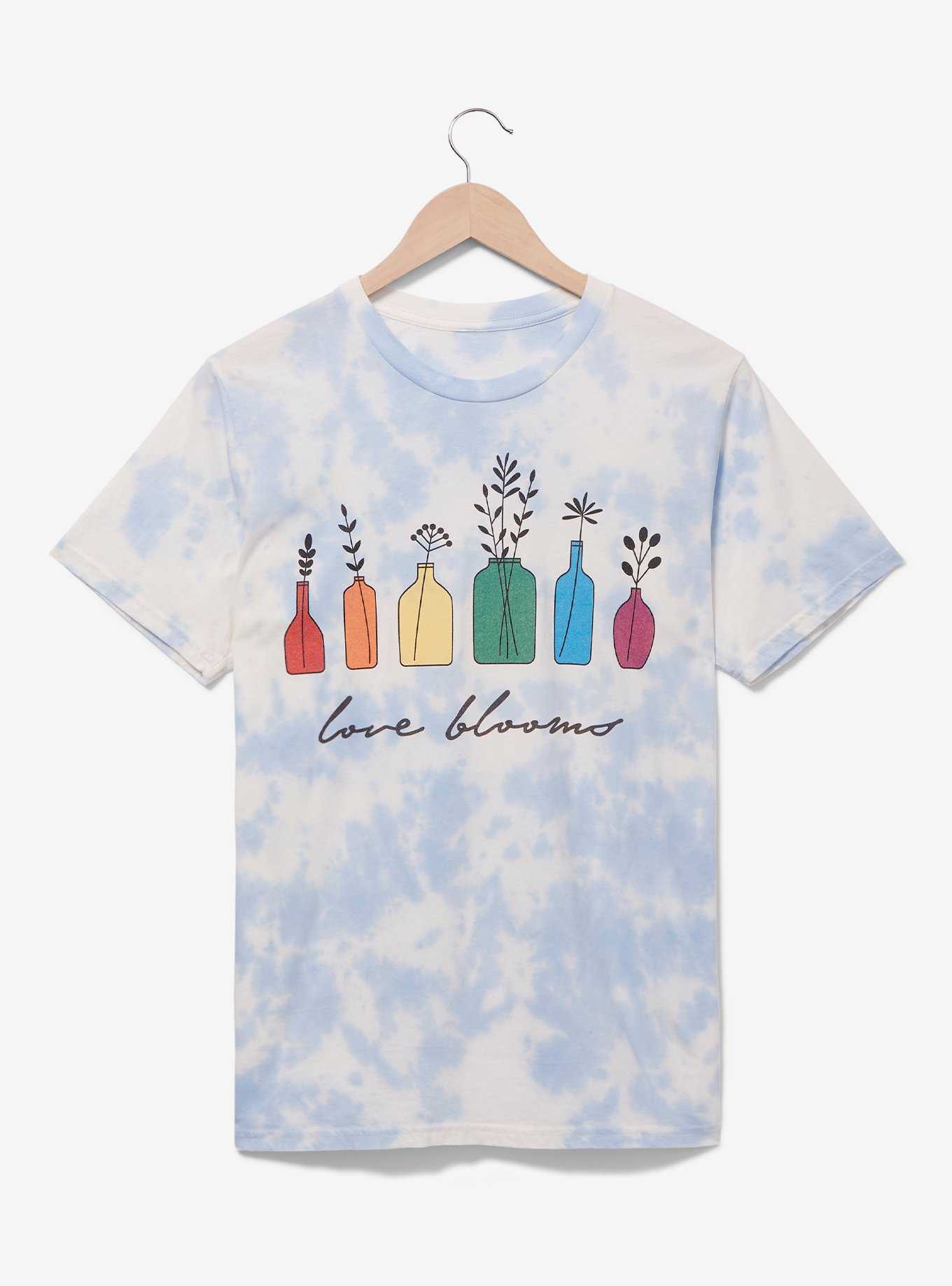 Love Blooms Tie-Dye Women's T-Shirt, , hi-res
