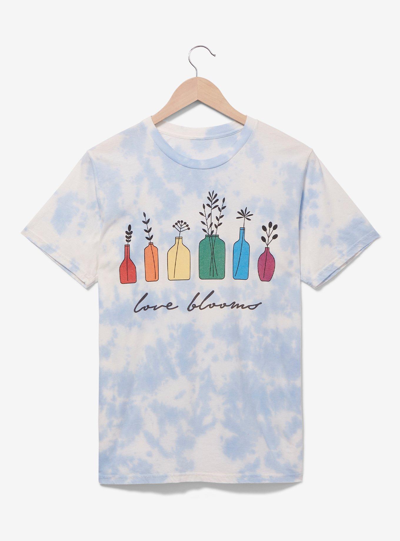 Love Blooms Tie-Dye Women's T-Shirt, , hi-res