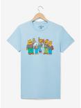 Arthur Pride Group Portrait Women's T-Shirt - BoxLunch Exclusive, LIGHT BLUE, hi-res