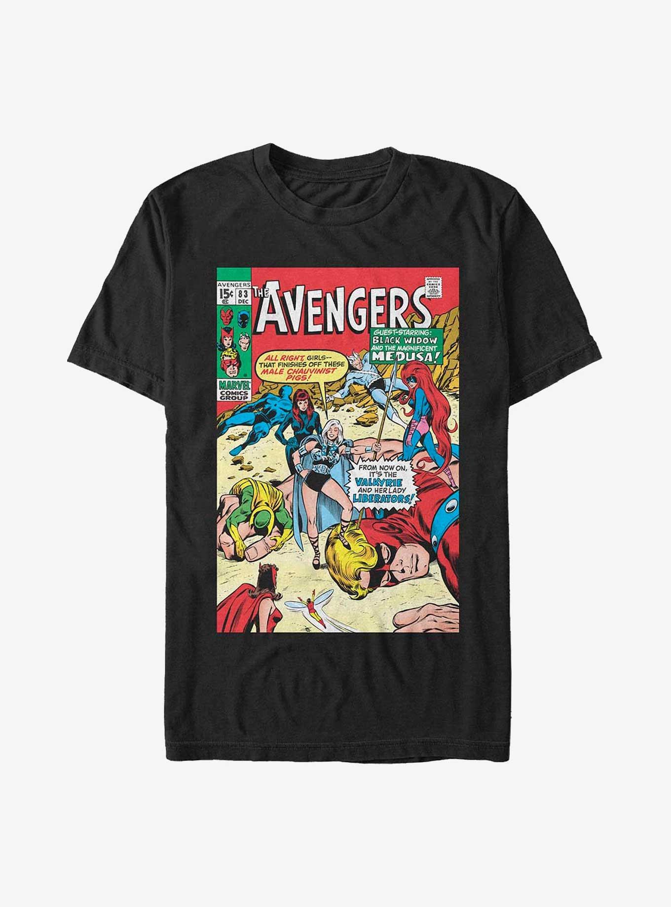 Marvel Avengers Female Avengers T-Shirt, BLACK, hi-res