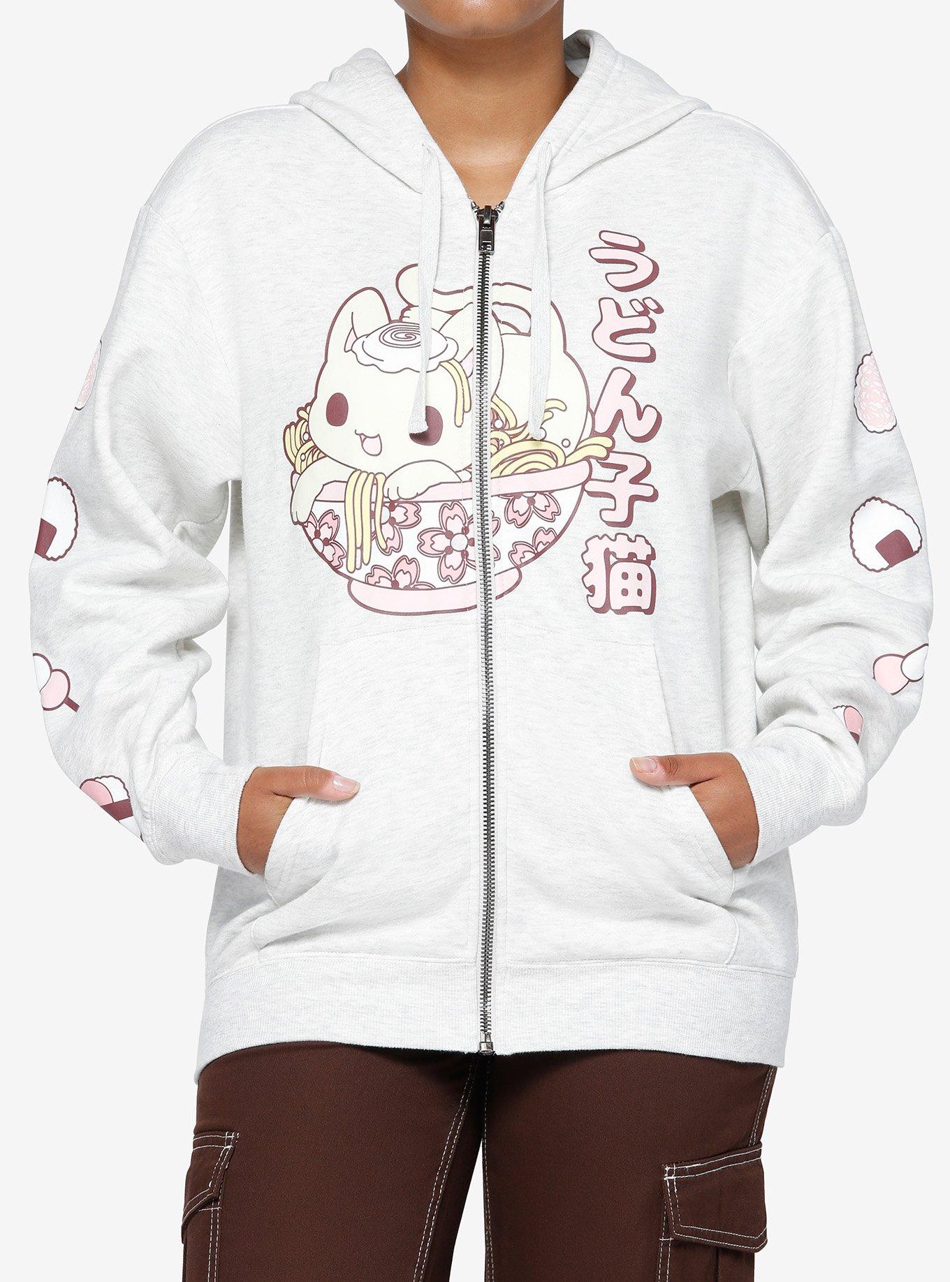 Sakura Udon Kitty Girls Hoodie, MULTI, hi-res