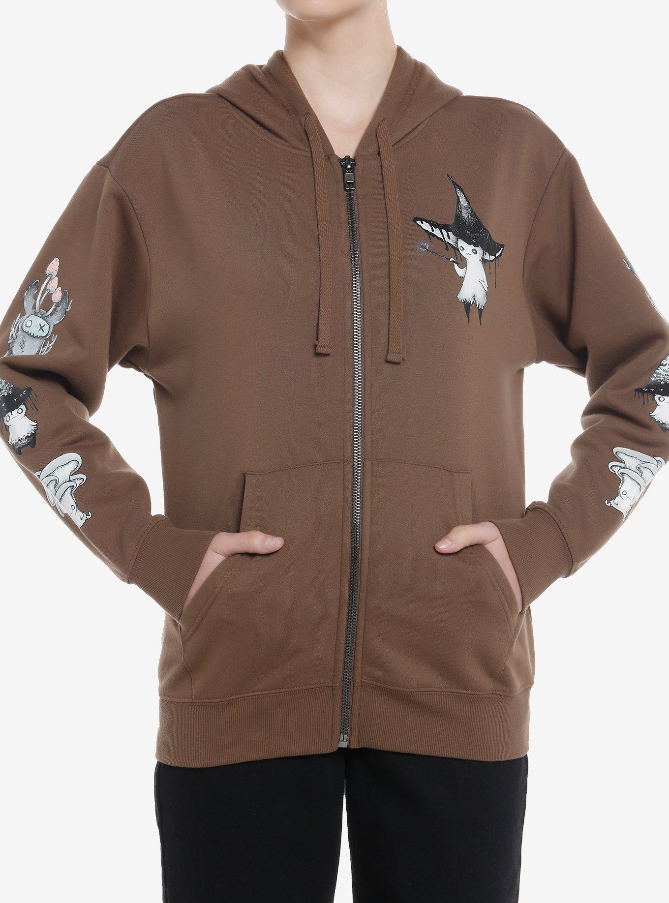 Mushroom Creatures Girls Hoodie By Guild Of Calamity, MULTI, hi-res