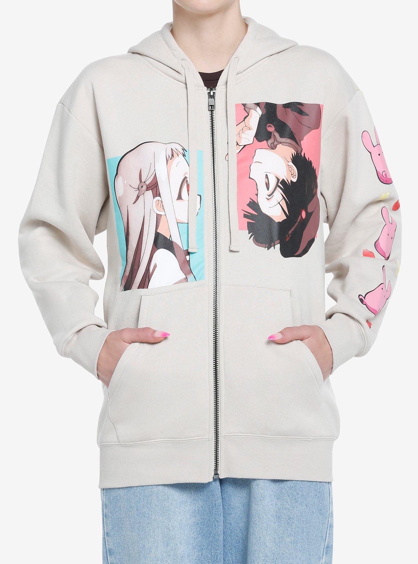 Multi store panel hoodie