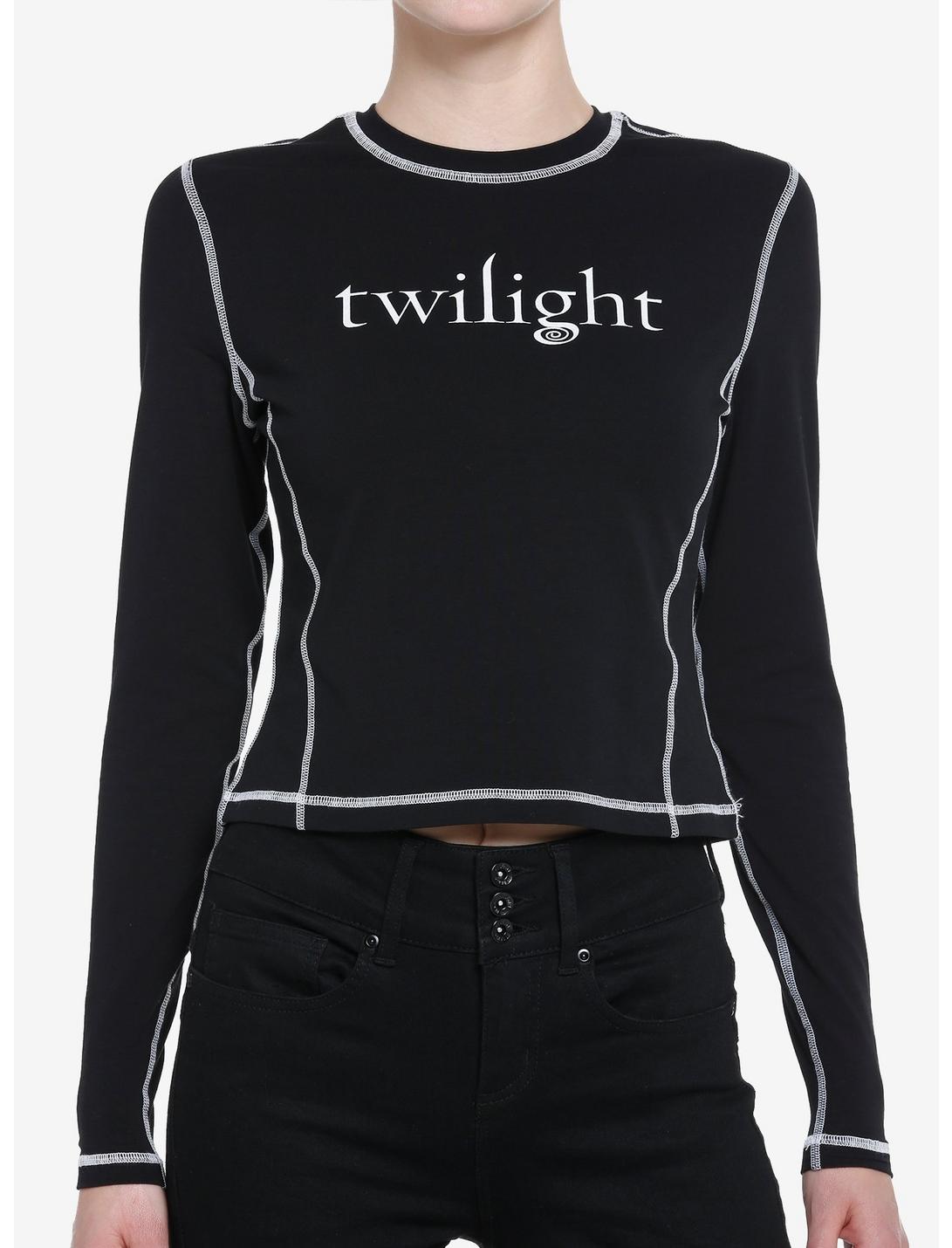 Twilight Logo Contrast Stitch Girls Baby Long-Sleeve T-Shirt | Hot Topic