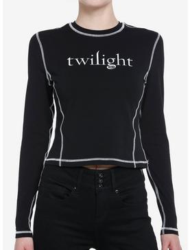 Twilight Logo Contrast Stitch Girls Baby Long-Sleeve T-Shirt, , hi-res