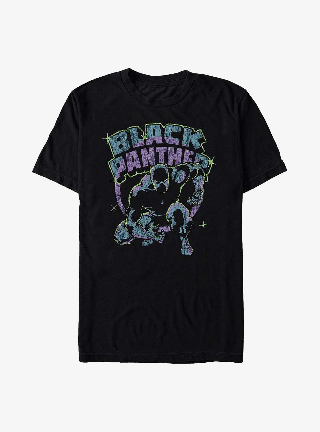 Marvel Black Panther Retro Panther T-Shirt